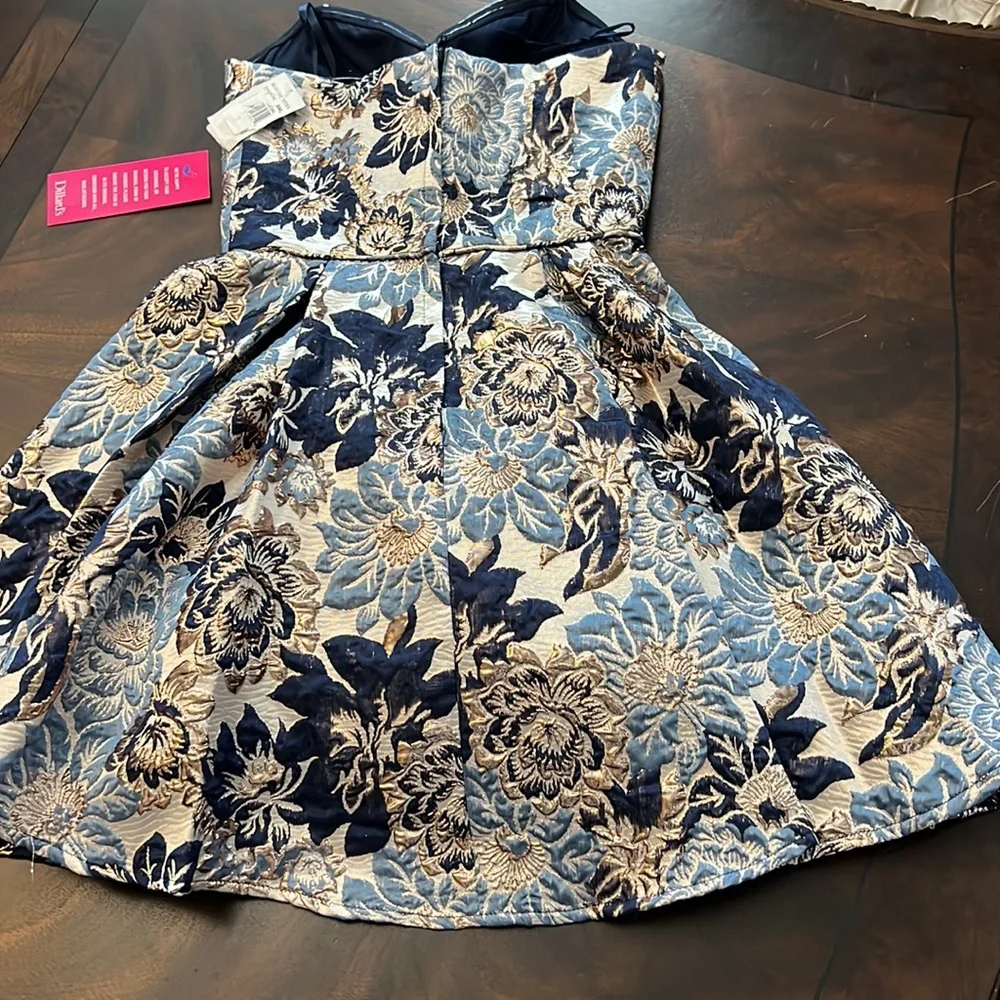 BLONDIE Sleeveless Mini Fit + Flare Dress. - Picture 13 of 15